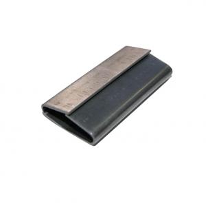 Замок металлический для стальной ленты M 32*50 (1,0) цинк блестящий